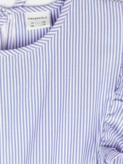 GATE Sukienka w paski z falbankami|Dzieci Dziewczynki·Sukienki