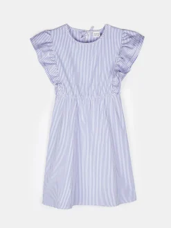GATE Sukienka w paski z falbankami|Dzieci Dziewczynki·Sukienki