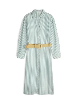 GATE Sukienka w paski z paskiem| Kategorie·Sukienki