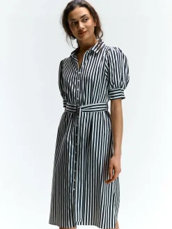 GATE Sukienka w paski z paskiem| Kategorie·Sukienki