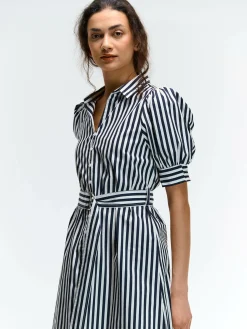 GATE Sukienka w paski z paskiem| Kategorie·Sukienki