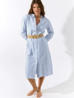 GATE Sukienka w paski z paskiem| Kategorie·Sukienki