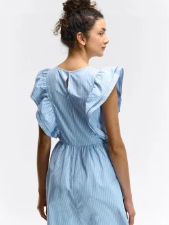 GATE Sukienka w prążki| Kategorie·Sukienki