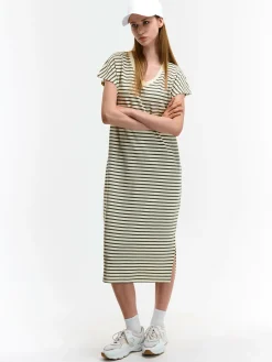 GATE Sukienka w prążki| Kategorie·Sukienki