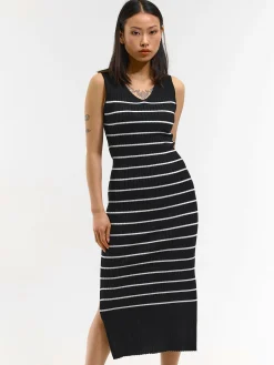GATE Sukienka w prążki| Kategorie·Sukienki