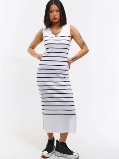 GATE Sukienka w prążki| Kategorie·Sukienki