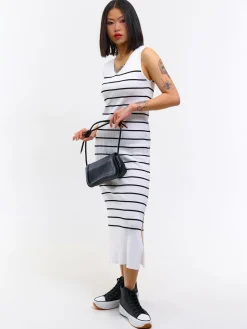 GATE Sukienka w prążki| Kategorie·Sukienki