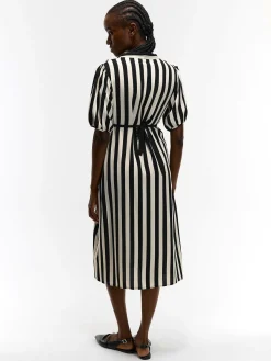 GATE Sukienka w prążki| Kategorie·Sukienki