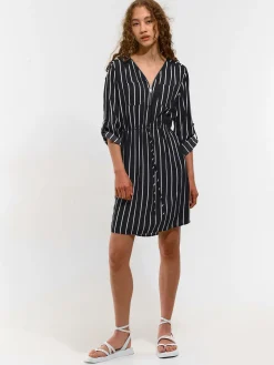 GATE Sukienka w prążki| Kategorie·Sukienki