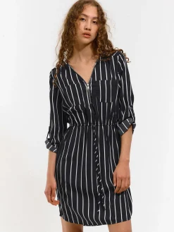 GATE Sukienka w prążki| Kategorie·Sukienki