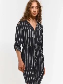 GATE Sukienka w prążki| Kategorie·Sukienki