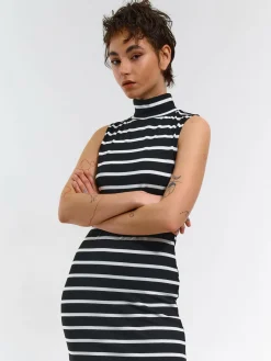 GATE Sukienka w prążki| Kategorie·Sukienki