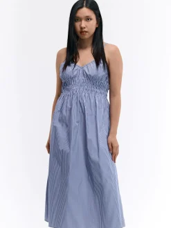 GATE Sukienka w prążki na ramiączkach| Kategorie·Sukienki|Maternity