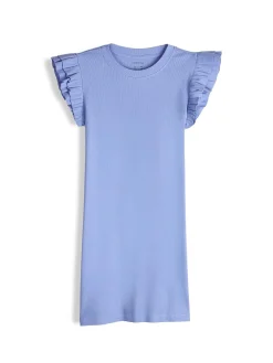 GATE Sukienka w prążki z bawełny|Dzieci Dziewczynki·Sukienki