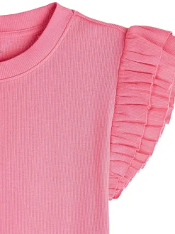 GATE Sukienka w prążki z bawełny|Dzieci Dziewczynki·Sukienki