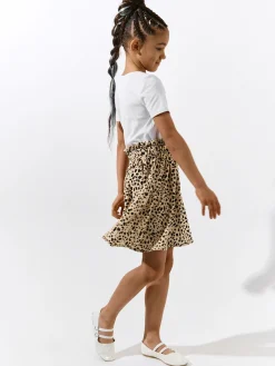 GATE Sukienka w zwierzęcy wzór|Dzieci Dziewczynki·Sukienki