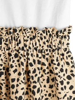 GATE Sukienka w zwierzęcy wzór|Dzieci Dziewczynki·Sukienki