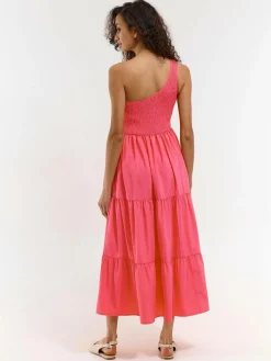 GATE Sukienka z asymetrycznymi ramionami| Kategorie·Sukienki