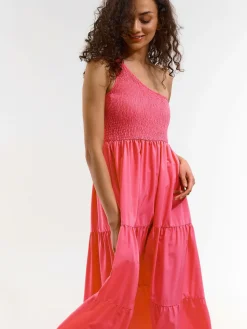 GATE Sukienka z asymetrycznymi ramionami| Kategorie·Sukienki