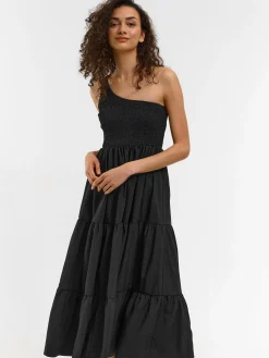 GATE Sukienka z asymetrycznymi ramionami| Kategorie·Sukienki