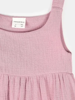 GATE Sukienka z bawełnianego muślinu|Dzieci Dziewczynki·Sukienki