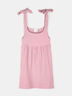 GATE Sukienka z bawełnianego muślinu|Dzieci Dziewczynki·Sukienki