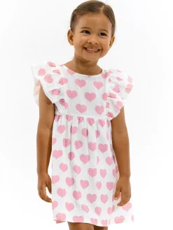 GATE Sukienka z bawełnianego muślinu|Dzieci Dziewczynki·Sukienki