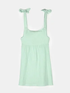 GATE Sukienka z bawełnianego muślinu|Dzieci Dziewczynki·Sukienki