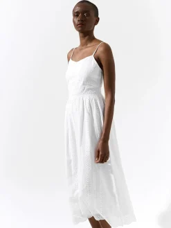 GATE Sukienka z bawełny madera| Kategorie·Sukienki