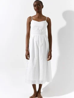 GATE Sukienka z bawełny madera| Kategorie·Sukienki