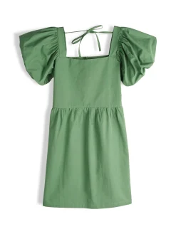 GATE Sukienka z bufiastymi rękawami|Dzieci Dziewczynki·Sukienki