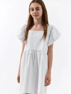 GATE Sukienka z bufiastymi rękawami|Dzieci Dziewczynki·Sukienki