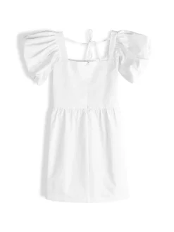GATE Sukienka z bufiastymi rękawami|Dzieci Dziewczynki·Sukienki
