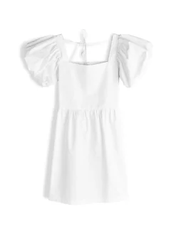 GATE Sukienka z bufiastymi rękawami|Dzieci Dziewczynki·Sukienki