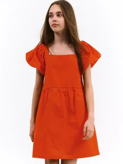 GATE Sukienka z bufiastymi rękawami|Dzieci Dziewczynki·Sukienki