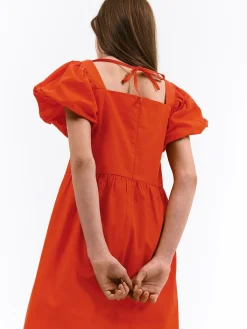 GATE Sukienka z bufiastymi rękawami|Dzieci Dziewczynki·Sukienki