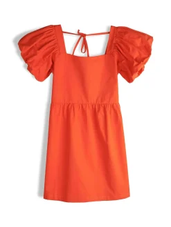 GATE Sukienka z bufiastymi rękawami|Dzieci Dziewczynki·Sukienki