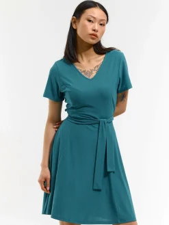 GATE Sukienka z dekoltem w kształcie litery V| Kategorie·Sukienki