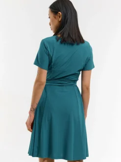 GATE Sukienka z dekoltem w kształcie litery V| Kategorie·Sukienki