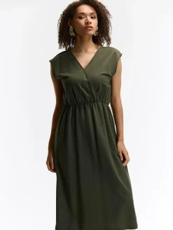 GATE Sukienka z dekoltem w kształcie litery V| Kategorie·Sukienki