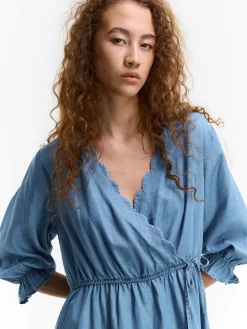 GATE Sukienka z dekoltem w kształcie litery V| Kategorie·Sukienki