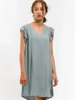 GATE Sukienka z dekoltem w kształcie litery V| Kategorie·Sukienki