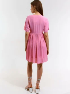 GATE Sukienka z dekoltem w kształcie litery V| Kategorie·Sukienki