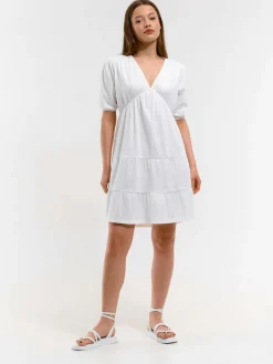 GATE Sukienka z dekoltem w kształcie litery V| Kategorie·Sukienki