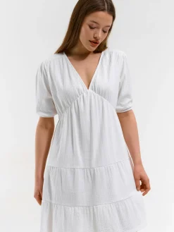 GATE Sukienka z dekoltem w kształcie litery V| Kategorie·Sukienki