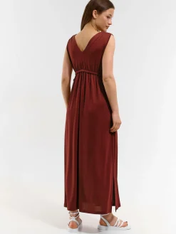 GATE Sukienka z dekoltem w kształcie litery V| Kategorie·Sukienki