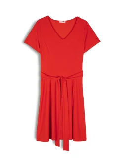 GATE Sukienka z dekoltem w kształcie litery V| Kategorie·Sukienki