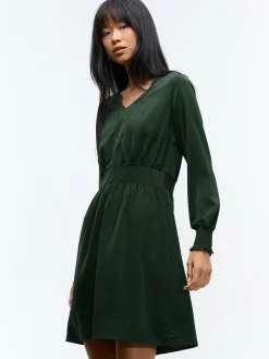 GATE Sukienka z dekoltem w kształcie litery V| Kategorie·Sukienki