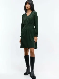 GATE Sukienka z dekoltem w kształcie litery V| Kategorie·Sukienki