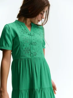 GATE Sukienka z detalami Madery|Dzieci Dziewczynki·Sukienki